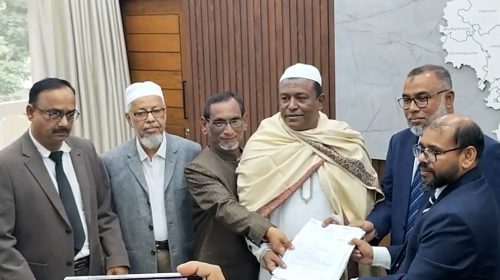 সুনামগঞ্জে উৎসবমুখর পরিবেশে বিএনপি,জামায়াত ও স্বতন্ত্র প্রার্থীদের মনোনয়ন দাখিল