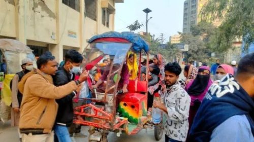 গাজীপুর টঙ্গীতে হঠাৎ খিঁচুনি উঠে অসুস্থ অর্ধশতাধিক শ্রমিক