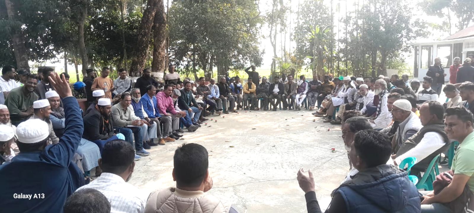 সুনামগঞ্জ-৩ আসনে বিএনপির প্রার্থী কয়ছর এম আহমদ জগন্নাথপুরে নেতাকর্মীদের সাথে মতবিনিময় করেছেন