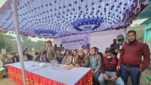 ধানের শীষের সমর্থনে দুমকিতে উঠান বৈঠক