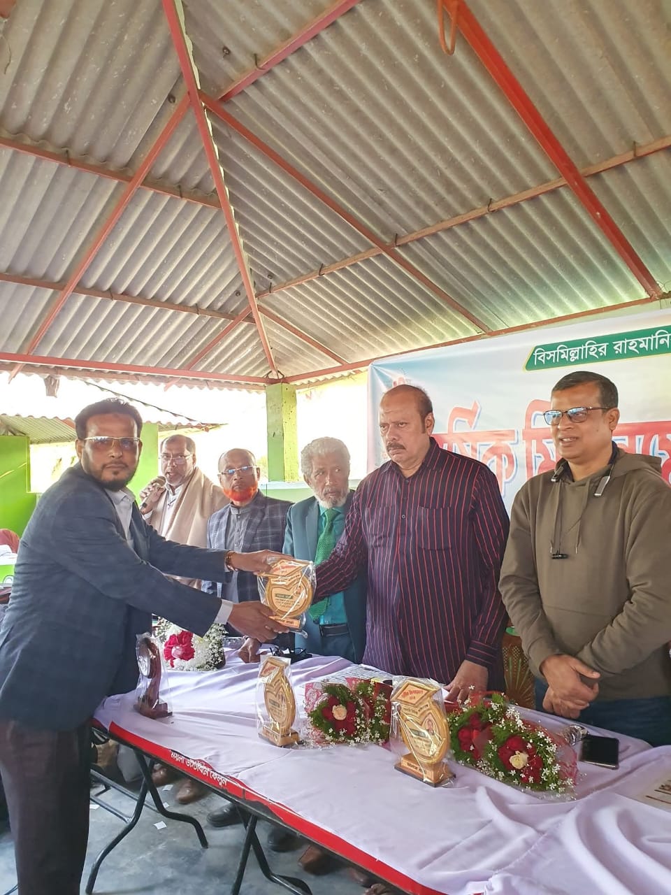দৈনিক যশোর বার্তা পত্রিকার সেরা সাংবাদিক ‌নির্বাচিত‌ হয়েছে শেখ মাহতাব হোসেন