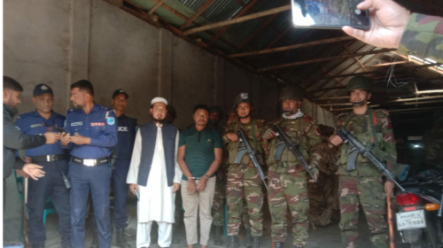 বালিয়াকান্দিতে মোবাইল কোর্টে অভিযান: লাঠি ও ইট-পাটকেলসহ ১ জনের কারাদণ্ড