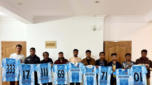 চ্যাম্পিয়ন হওয়ার স্বপ্ন নিয়ে নতুন জার্সিতে দুর্নিবার ক্রিকেট লীগ–২ এ দুবাই এক্সপ্রেস