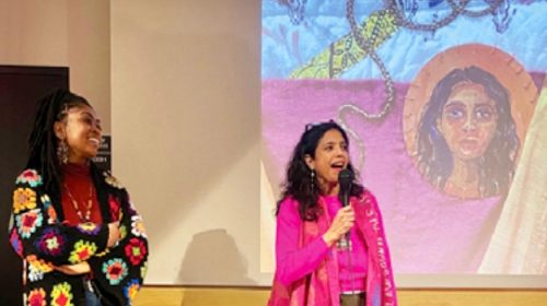 ওয়াশিংটন ডিসির ডুপন্ট সার্কেলে চলছে মনিকা জাহান বোসের প্রদর্শনী