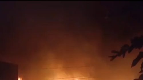 নেত্রকোণার মদনে গ্যাস সিলিন্ডার বিস্ফোরণে ভয়াবহ অগ্নিকাণ্ড: দুই পরিবার নিঃস্ব, ক্ষতি প্রায় ৩৫ লাখ টাকা