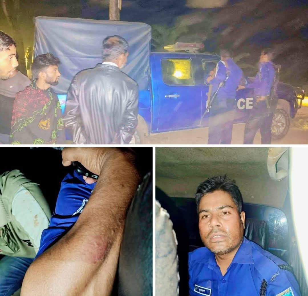 গাজীপুরের শ্রীপুরে পুলিশের ওপর হামলা: হ্যান্ডকাফসহ আসামি ছিনতাই