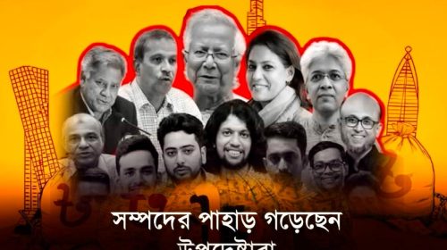 সম্পদের পাহাড় গড়েছেন উপদেষ্টারা