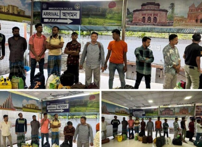 ট্রাভেল পারমিটে ভারতে জেল খেটে বেনাপোল দিয়ে দেশে ফিরলেন ৩৩ বাংলাদেশি