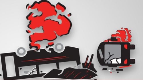 গোপালগঞ্জে বাস-নছিমনের মুখোমুখি সংঘর্ষে চালক নিহত, আহত ২