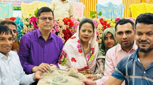 বোরহানউদ্দিনে ৭ হাজার কৃষকের মাঝে বিনামূল্যে বীজ-সার বিতরণ উদ্বোধন