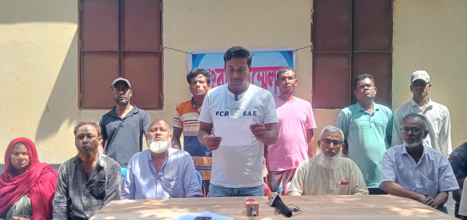 নলডাঙ্গায় জমি দখল ও মিথ্যা মামলার অভিযোগে সংবাদ সম্মেলন, ন্যায়বিচার দাবি