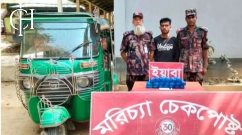 সিএনজি তল্লাশিতে ৪০ হাজার ইয়াবা উদ্ধার, চালক আটক